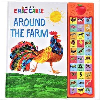 World of Eric Carle, Around the Farm 30-Button Animal Sound Book - Great for First Words - PI Kids: PI Kids, Phoenix International Publications, Inc.,