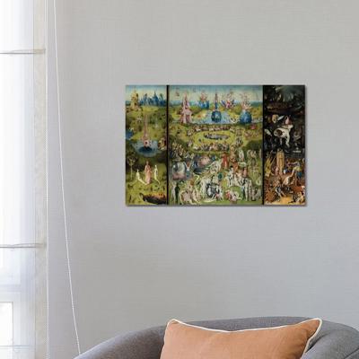 iCanvas The Garden of Earthly Delights 1504 by Hieronymus Bosch Painting Print on Canvas | Wayfair