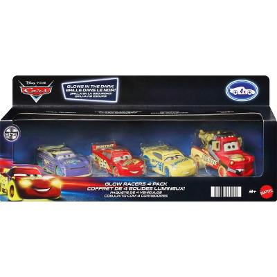 Pixar Cars Glow Racers Diecast Vehicles 4pk - 1:55 Scale : Target