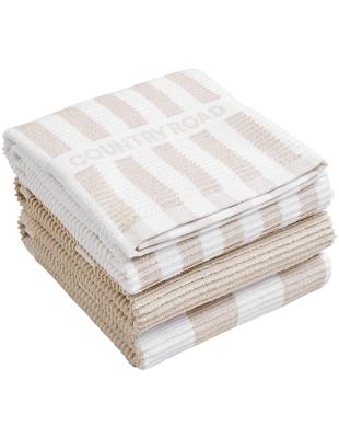 Country Road Cr Stripe Australian Cotton Tea Towel Pack Of 3 | David Jones