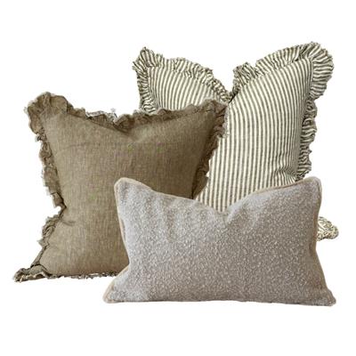 The Washed Olive Cushion Combination • Ellenvale Interiors