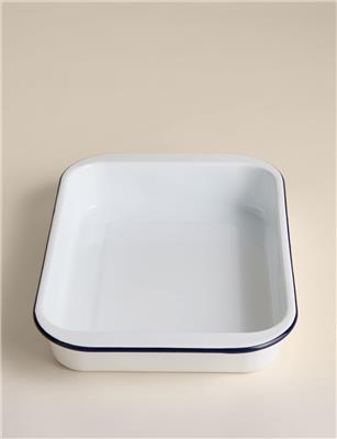 Enamel 35cm Roaster | M&S | M&S