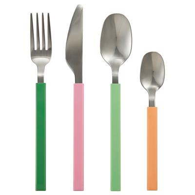 TÅNGMÄRLA 16-piece cutlery set, multicolour - IKEA UK