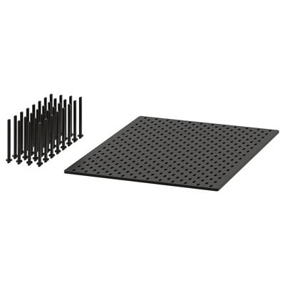 UPPDATERA pegboard drawer organiser, anthracite, 76 cm (30) - IKEA CA