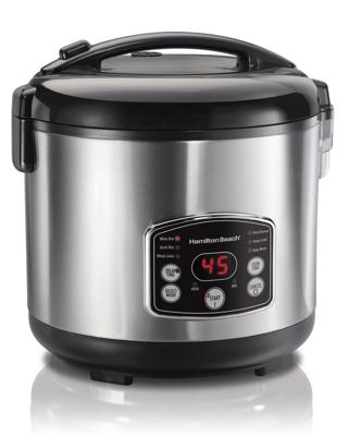 Hamilton Beach Digital Simplicity 14-Cup Rice Cooker/Steamer 37549MNC - Walmart.ca