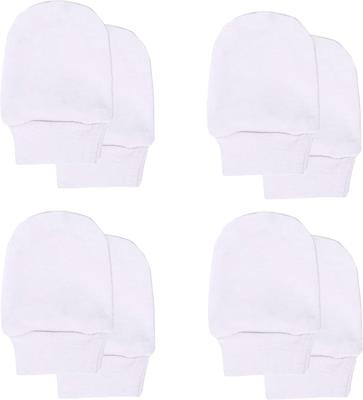 Soft Touch Baby Girls Super Soft Anti-Scratch Mittens (White, 4 Packs) : Amazon.co.uk: Fashion