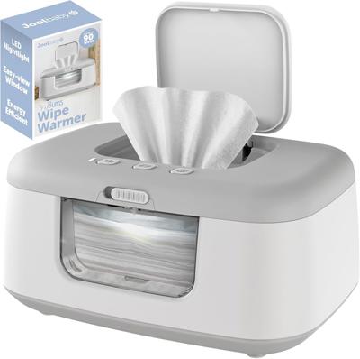 Jool Baby TinyBums Baby Wipe Warmer & Dispenser with LED Changing Light & On/Off Switch (Grey) : Amazon.co.uk: Baby Products