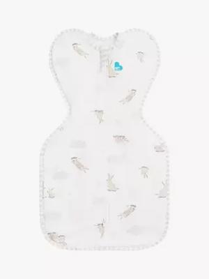 Love to Dream Swaddle Up Baby Sleeping Bag, 1.0 Tog, Cloud Bunny, Small