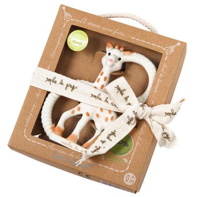 Sophie the Giraffe So Pure Teething Ring Set | Smyths Toys UK