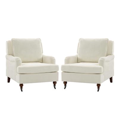 Red Barrel Studio Mid Century Accent Chair With Cushions Set Of 2 - Wayfair Canada