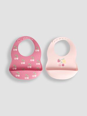 2-Pack Silicone Bib Set | JoJo Maman Bébé