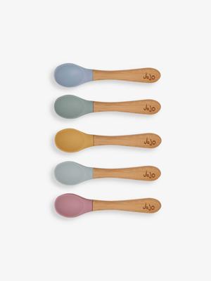 Multi 5-Pack Spoons | JoJo Maman Bébé