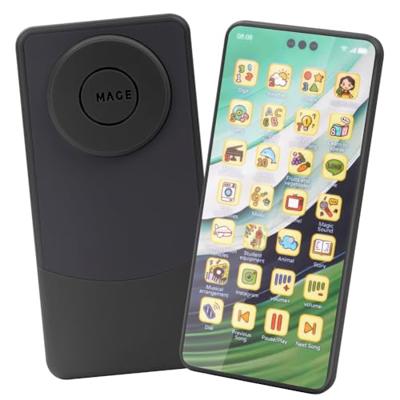 Aolso Toy Phone for 1-6 Year Old Boys Girls, Fake Phone Toys for Baby, Music Mobile Phone Toy Gifts for Toddler Age 1-2, 12-18 Months Baby Toy Phone f