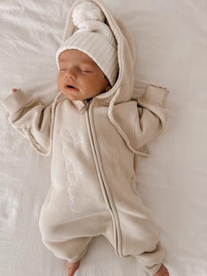CUFF KNIT BEANIE | MILK
 – Petite + Co