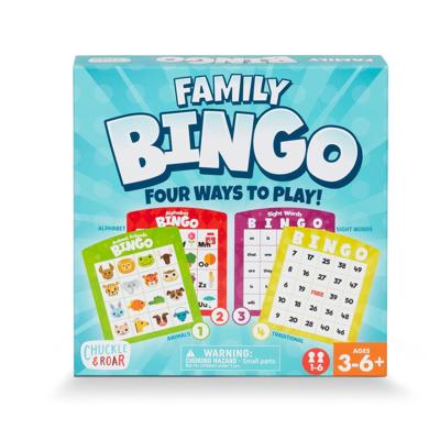 Chuckle & Roar Family Bingo Game for Children Ages 3-6+ by Buffalo Games - Walmart.ca