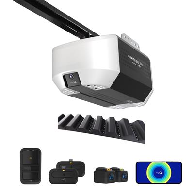 Chamberlain 3/4 HP Belt Drive Garage Door Opener, Black