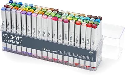 Amazon.com: Copic Classic Marker Set, 72-Colors, Set B