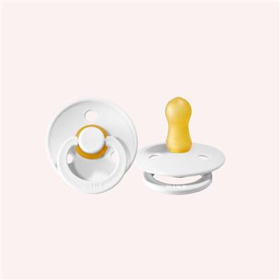 Dummy Duo Pack - White by Bibs Dummies – The Memo