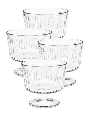 Hottie Jollie Bowl Set 4 Pieces in Clear | MYER