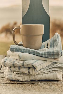 Ciel Blue Laine Australian Cotton Tea Towel Pack of 3 - Tea Towels | Country Road