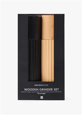 Beechwood Fluted Grinder 2 Pack | Woolworths.co.za
