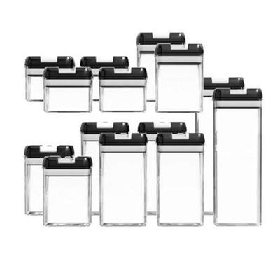 Air-Tight Sealed Food Storage Container Set - Black | Shop Today. Get it Tomorrow! | takealot.com