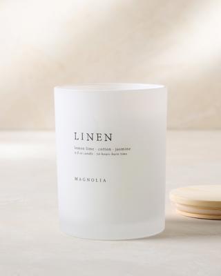 Magnolia Magnolia Linen Candle - Shop