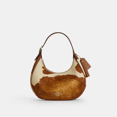 Emily Shoulder Bag In Haircalf With Cow Print | Bags | Coach | COACH®