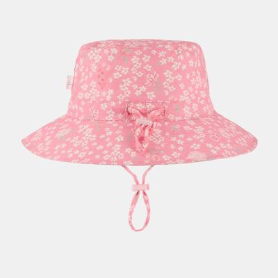 Baby Sunhat | Pink Floral | UPF 50+ | Toshi - Designed in AU – Toshi Australia Pty Ltd