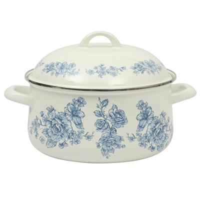 The Pioneer Woman Agatha Enamel-on-Steel 6-Quart Dutch Oven, Blue - Walmart.com