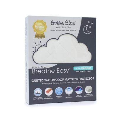 Bubba Blue Quilted Bedside Sleeper Mattress Protector Sleeper | Baby Bunting AU