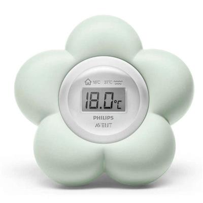 Avent Room & Bath Thermometer Green