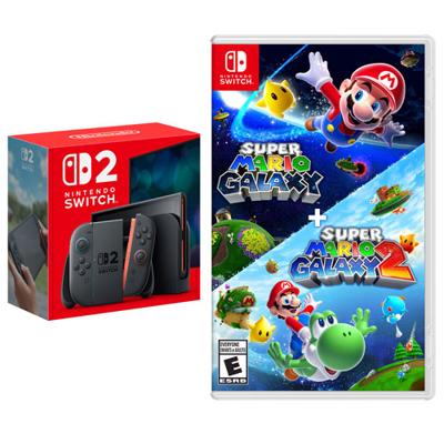 Nintendo Switch 2 Console & Super Mario Galaxy + Super Mario Galaxy 2 (Switch) | Best Buy Canada