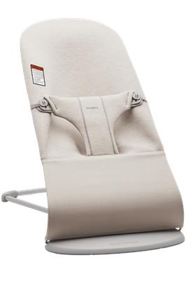 Bouncer Bliss: Light beige - 3D Jersey