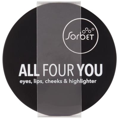 Sorbet All Four You Multi-Palette Nude - Clicks