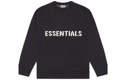 Fear of God Essentials FW20 Knit Sweater Black 0192508520004001