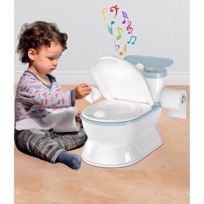 Babyomi 2-In-1 Toddler Potty Training Toilet, Light Blue, with Storage, Flushing Sound, 16.5x10.8x13.8 - Walmart.com