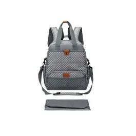 Totes Babe Popcorn Diaper Backpack - Grey | Babies R Us Online