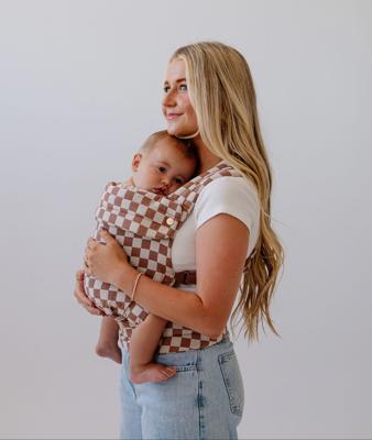 The Monarch Baby Carrier - Mocha Check – Mabē