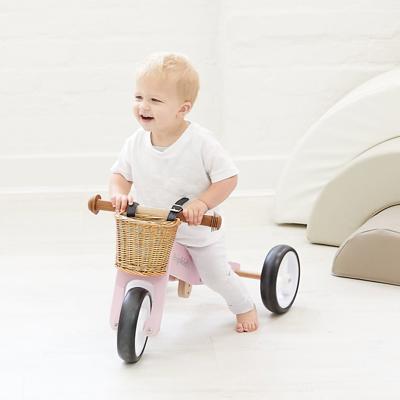 Buy 2 in 1 Toddler Mini-Trike Wooden Kids Tricycle – HipKids Online