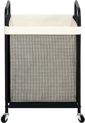 Amazon.com: STO STO Laundry Hamper, 90L Rolling Laundry Sorter Cart with Removable and Washable Liner Bag, Clothes Hamper with Wheels and Metal Handle