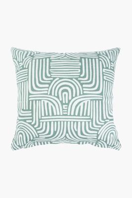 Printed Margate Geometric Scatter Cushion, 45x45cm