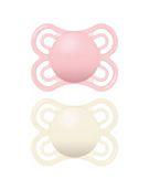 MAM Original Start 0-2 Months Soother 2 Pack - Pink - Boots