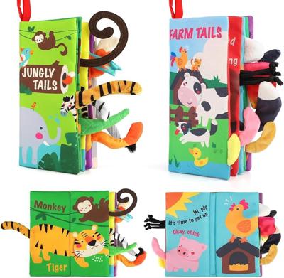 Touch and Feel Crinkle Cloth Books for Baby