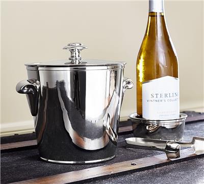 Harrison Ice Bucket with Tongs
