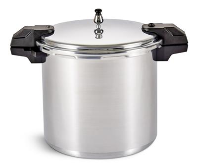 Mirro Pressure Canner with 3 Regulators and 2 Cooking Racks, 22-qt