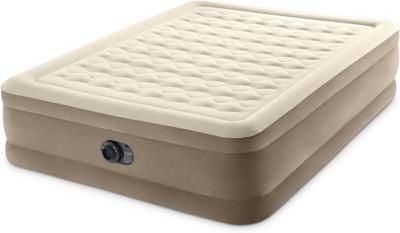 Intex Dura-Beam® Deluxe Ultra Plush Queen Air Mattress with Built-In Electric Pump - Walmart.ca