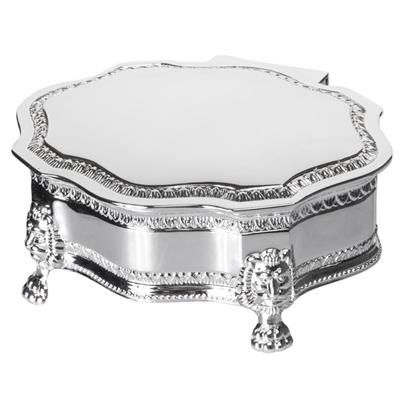 Whitehill – Louis Silver Plated Jewellery Box 15x13x6cm – Victorias Basement