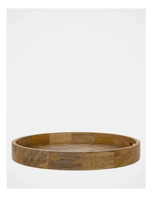 Heritage Herringbone Wood Serving Tray | MYER