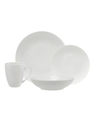 Maxwell & Williams White Basics Fitzrovia Coupe Dinner Set 16 Piece Gift Boxed | MYER